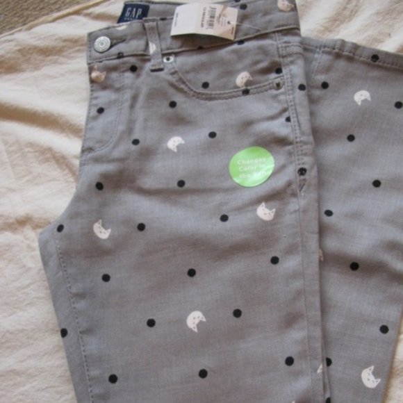GAP Other - New Gap Super Skinny Stretch Color Change Cat Jean